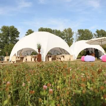 wedding dome hire by event marquees | © event marquees