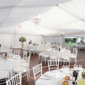 wedding marquee by event marquees | © event marquees