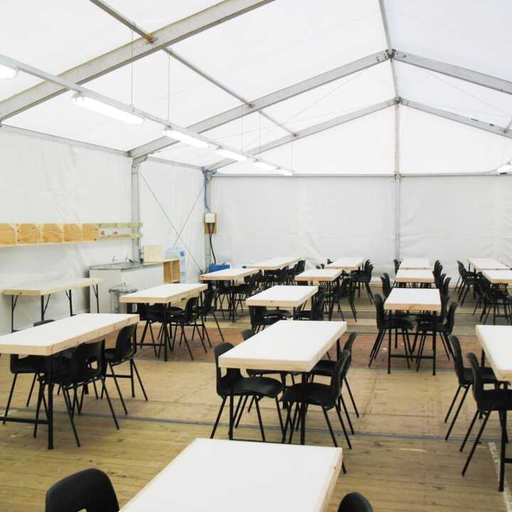temporary marquee by Event Marquees | © Event Marquees
