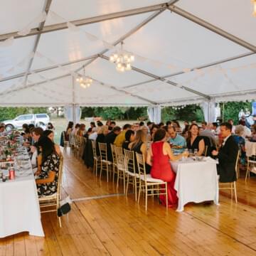 Marquee Hire for 200 guests by Event Marquees | © Event Marquees