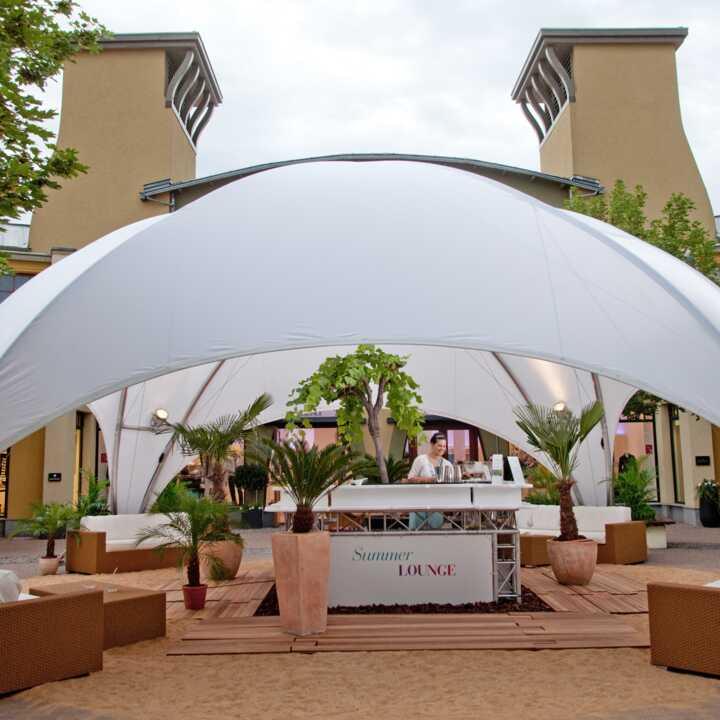 dome marquee hire by event marquees | © event marquees