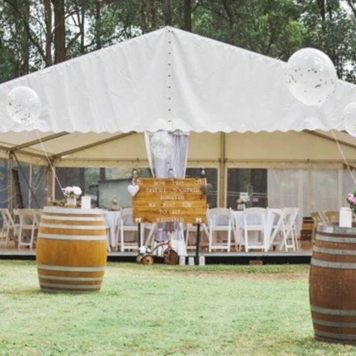 wedding marquee by event marquees | © event marquees