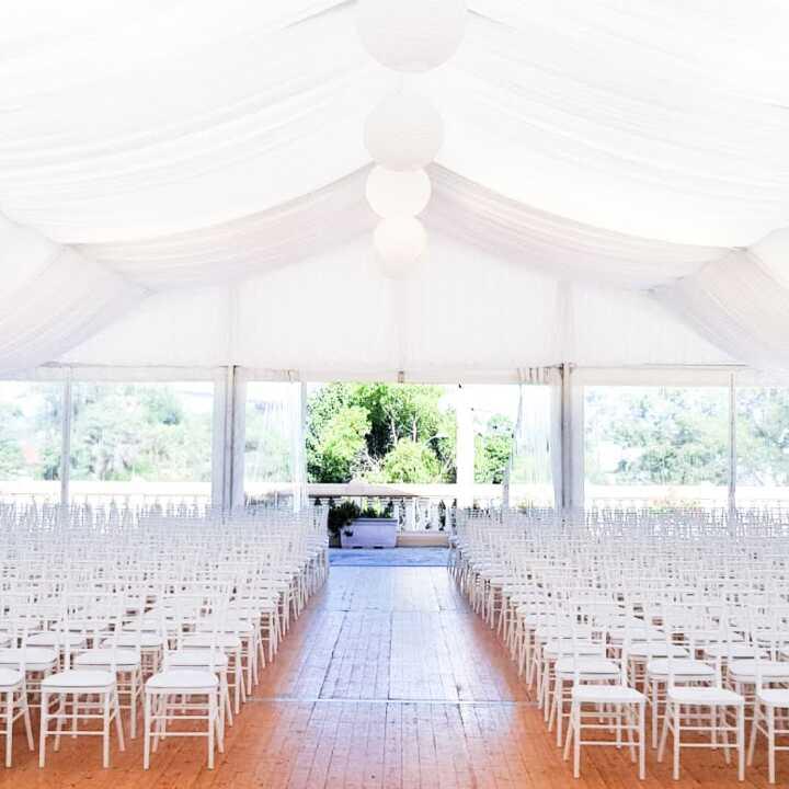 Wedding Ceremony Marquee by Event Marquees | © Event Marquees