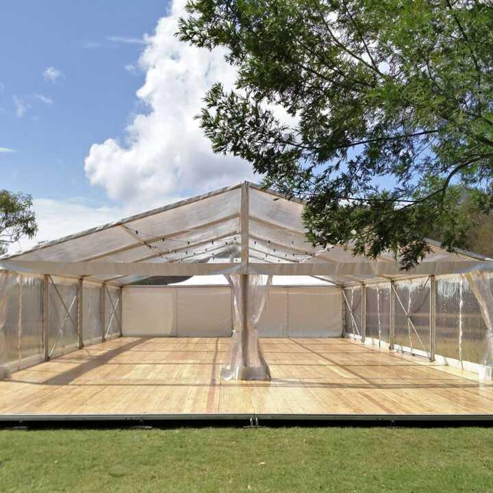 Clear Marquee Hire by Event Marquees | © Event Marquees