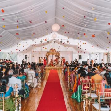 Wedding Ceremony Marquee by Event Marquees | © Event Marquees